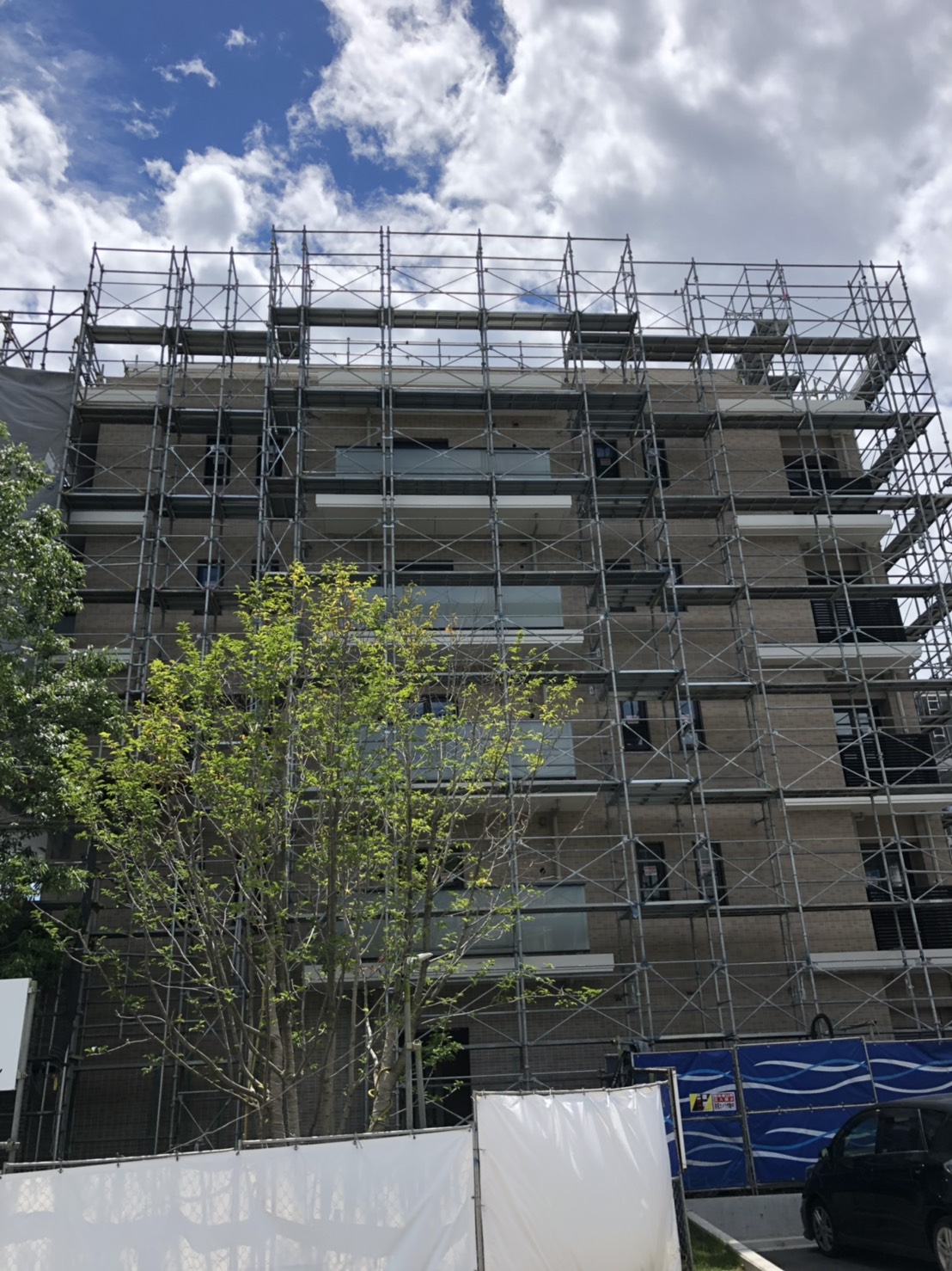 マンションの施工経過３です。